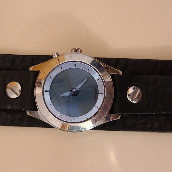 Young Mans Vintage Fossil 